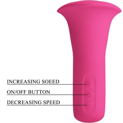 Pretty Love Clyde Oral Vibrator Tongue 12 Mode Pink - image 7