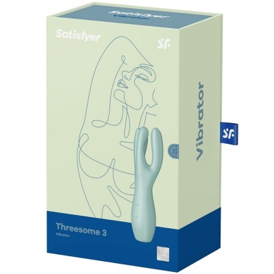 Satisfyer Threesome 3 Vibrator Mint - image 4