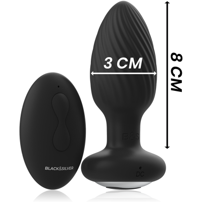 Wells Plug Silicone Anal Rotator Remote Control - image 4