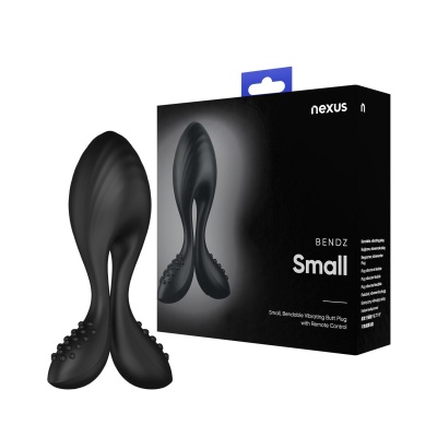 Nexus - Bendz Vibrerende Butt Plug - Small Foto van Nexus - Bendz Vibrerende Butt Plug - Small