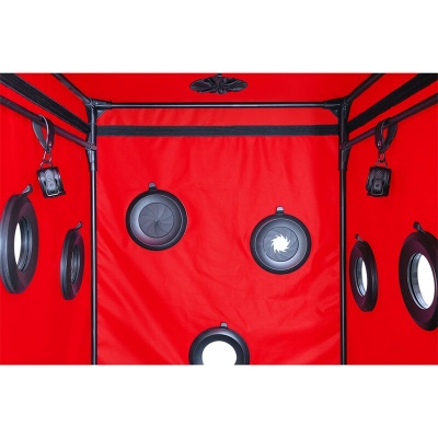 Secret Dome Kink Club Scandale Cabin Black Red - image 2