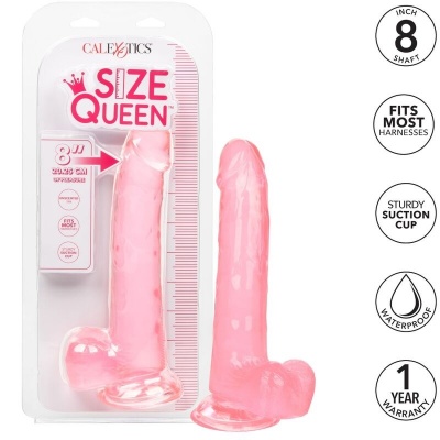 Calexotics Size Queen Dildo Pink 20.3cm - image 2