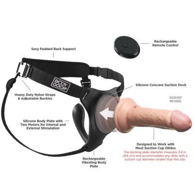 Pipedreams Body Dock G-Spot Pro Harness - image 5