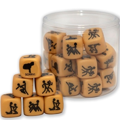 Diablo Picante Golden Love Position Dice
