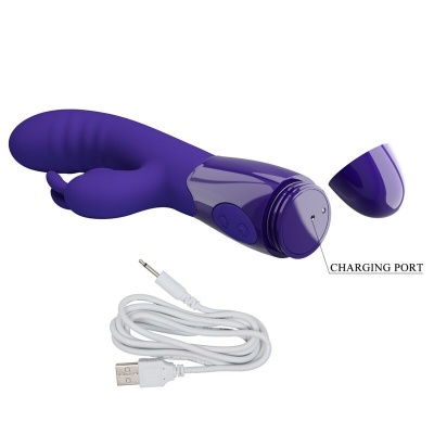 Pretty Love Cerberus Violet Rabbit Vibrator 30 Functions - image 6