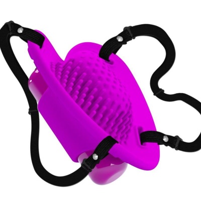 Pretty Love Heartbeat Clitoris Massager 10 Mode Purple - image 3