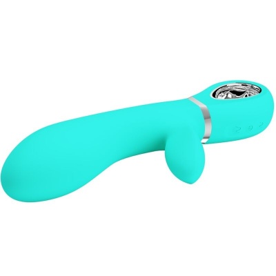 Pretty Love Thomas Multifunction G-Spot Vibrator Aqua Green - image 4