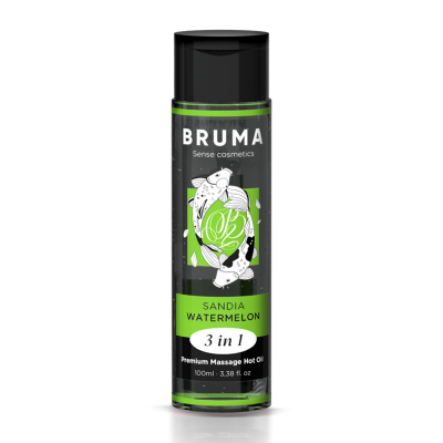 Bruma Premium Massage Hot Oil Watermelon 3-in-1 100ML - image 2