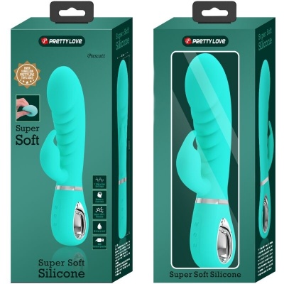 Pretty Love Prescott Multifunction G-Spot Vibrator Aqua Green - image 9