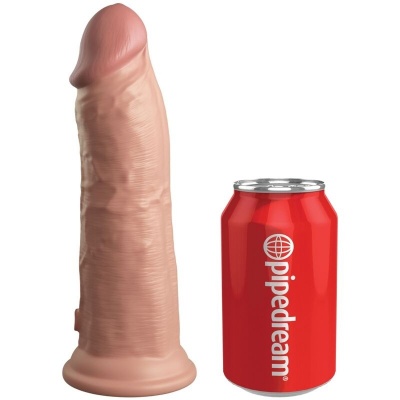King Cock Elite Vibrating Silicone Dildo 20.3 CM