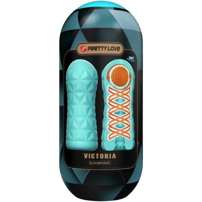 Pretty Love Victoria Caspar Masturbator Aqua Green - image 1