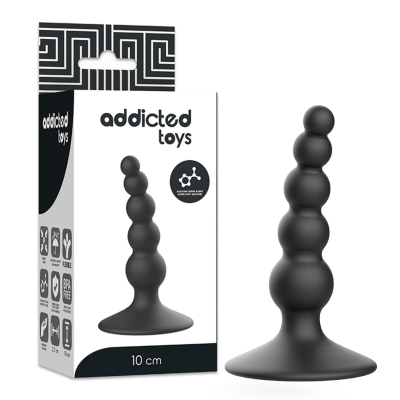 Addicted Toys - Anal Sexual Plug 10 CM Black - image 2