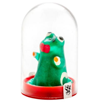 Condomerie Hand-Painted Novelty Condom Frog Model 1 - image 1