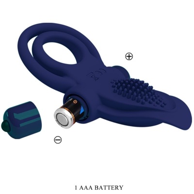 Pretty Love Bronson Double Ring with Vibration Blue - image 7