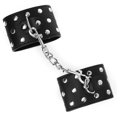 Kink Wrist Restraints with Rivets, Black - image 4
