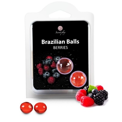 Secretplay Brazilian Balls 2-Pack - Berries