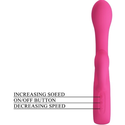 Pretty Love Fritz Rabbit Vibrator Pink - image 6