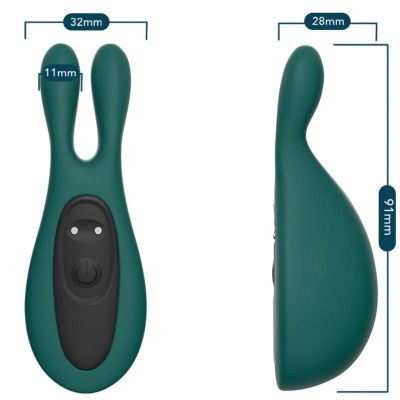 Armony Rabbit Stimulator Vibrator Green - image 4