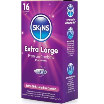Skins - Extra Large Premium Condoms Pack 16 - image 2