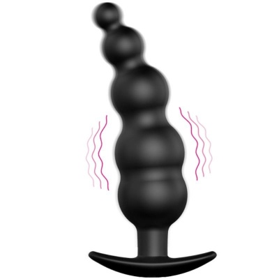 Anal Plug Silicone Extra Stimulation And 12 Vibration Modes Black Remo - image 8