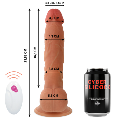 Cyber Silicock Master Ben Realistic Vibrator 23.88CM - image 2