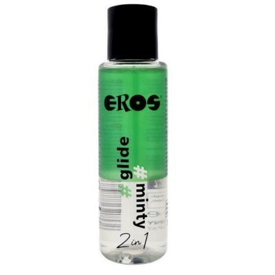 Eros 2 In 1 Glide Minty Silicone 100 ML