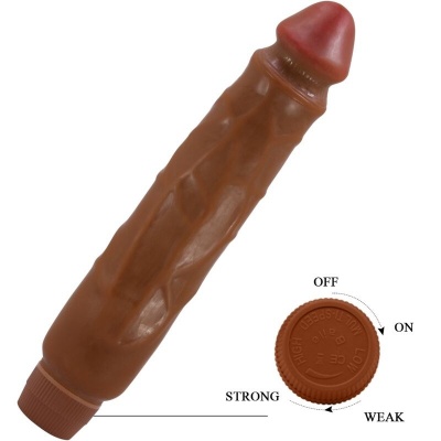 Baile Jack Realistic Vibrator 26 CM Mulatto - image 4