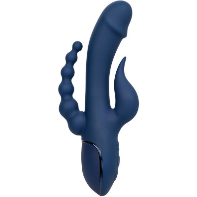 CalExotics Triple Orgasm Vibrator Blue - image 4