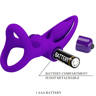 Pretty Love Vibrator Ring 10 Functions Violet - image 8