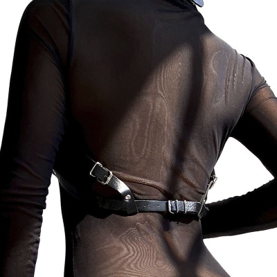 Subblime Leather Chest Harness Black - image 3