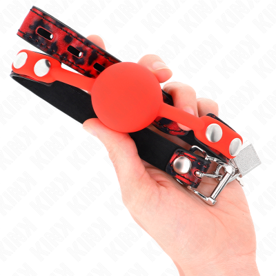 Kink Silicone Ball 4cm Gag Model 2 Lock - image 4