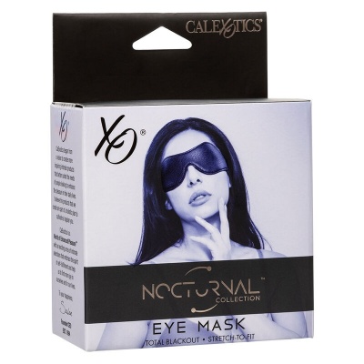 CalExotics Nocturnal Eye Mask PVC Leather Black - image 7