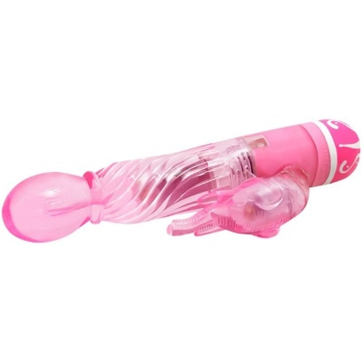 Baile Multispeed Vibrator With Pink Stimulator - image 3