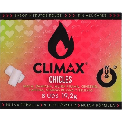 Wug Climax Functional Chewing Gum 8 Pack