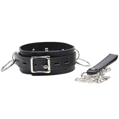 Ohmama Fetish Submission Necklace with 3 Rings - image 1