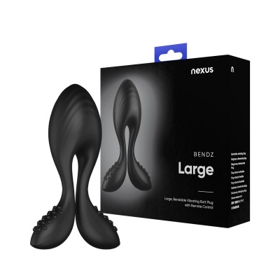 Nexus - Bendz Vibrerende Butt Plug - Large Foto van Nexus - Bendz Vibrerende Butt Plug - Large