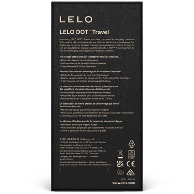 Lelo Dot Travel Pink Clitoral Stimulator - image 3