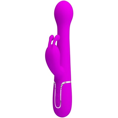 Pretty Love Dejon Rabbit Vibrator 3-in-1 Violet