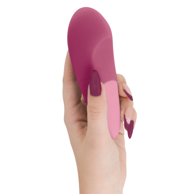 Womanizer Vibe Lay-On Silent Vibrator Dusky Pink - image 4