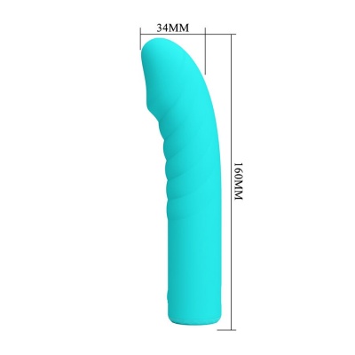 Pretty Love - Rylan G-Spot Blue Vibrator - image 5