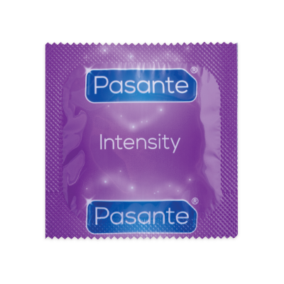 Pasante Ribs & Dots Intensity Condoms 3pk - image 2