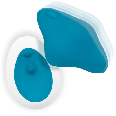 Intense Samantha Remote Control Panty Vibrator Blue - image 3