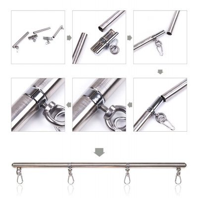 Ohmama Fetish Restraint Bar 4 Hooks - image 1
