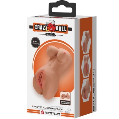 Crazy Bull Hannah Dual Channel Masturbator Vagina & Anus - image 5