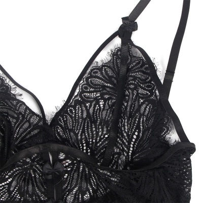 Subblime Babydoll Lace Straps Black L/XL - image 7
