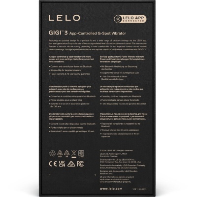LELO Gigi 3 G-Spot Vibrator Pink - image 4