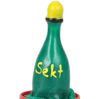 Condomerie Hand-Painted Novelty Condoms Champagne Condomerie Hand-Painted Novelty Condoms Champagne