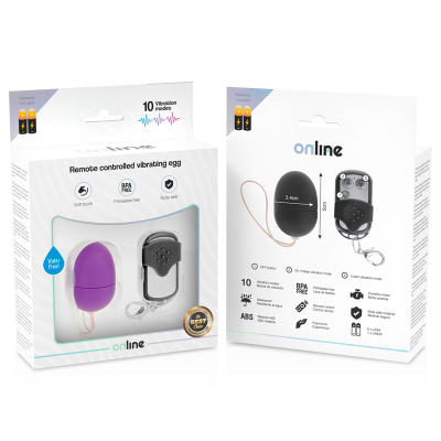 Online Remote Control Vibrating Egg S Purple - image 5