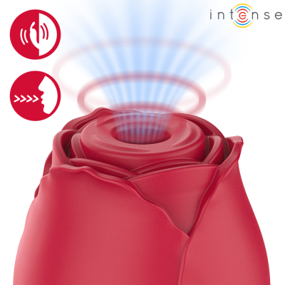 Intense - Camellia Clitoral Suction Rose BY Waves Bordeaux - image 2