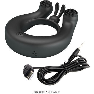 Pretty Love Dahlia Vibrating Ring w/ Clitoral Stimulator - image 8